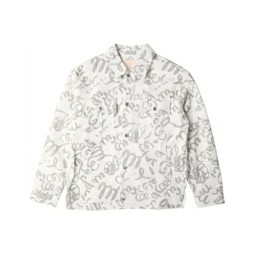 PUSH HZC Jackets Coats Men's White