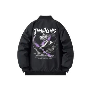 JIMI&JONS Baseball Collar Pilot Jackets & Coats Unisex