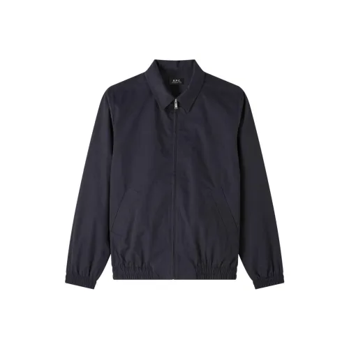 A.P.C Gilbert Zipped Shirt Jacket