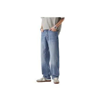 HIPANDA Jeans Men Blue