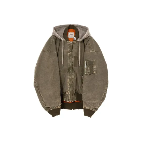 NORVINCY British Windproof Flight Suit With Ribbon Jacket Unisex