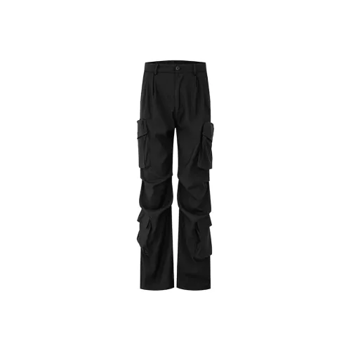 LOVE ME LATER Cargo Pants Unisex Black