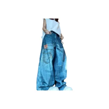 Pirkadat Jeans Unisex Blue