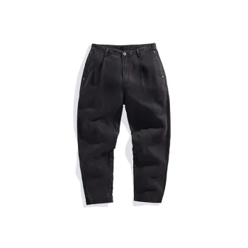 PEACEBIRD MEN Jeans Men Black 1 Classic Tapered
