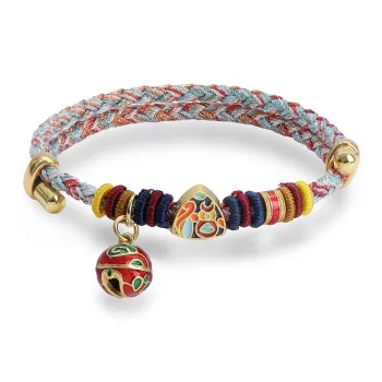 MISS XIA JWY Cotton Rope Wristbands Unisex
