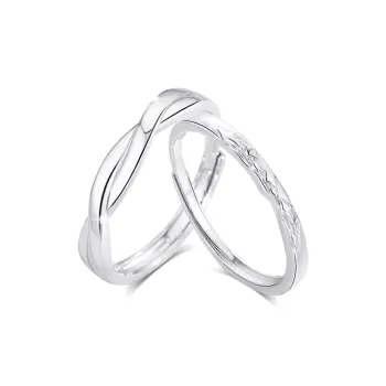 KUMET Sterling Silver Rings Unisex