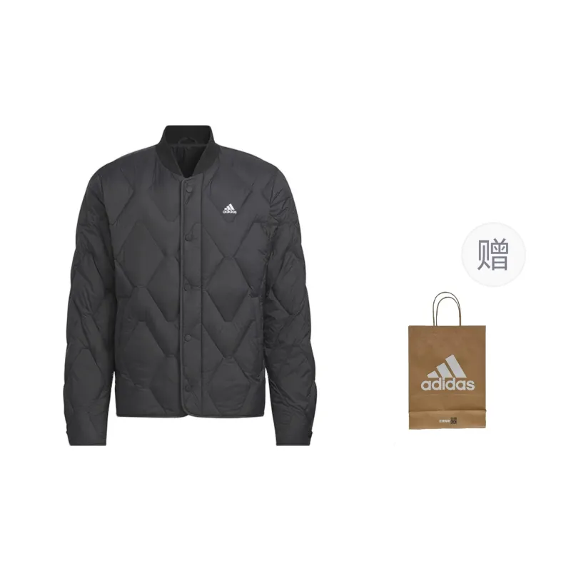 Adidas Down Jackets Men Black-0