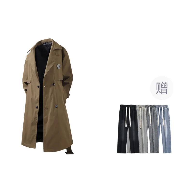 LA'T.WEEKEND Trench Coat Fall Unisex-24