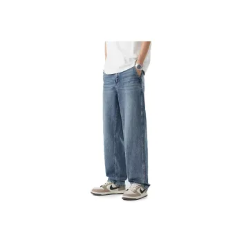 HIPANDA Jeans Men Blue