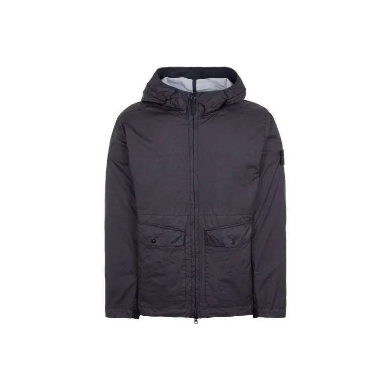 STONE ISLAND Membrana 3L Tc Zipped Hooded Jacket-0