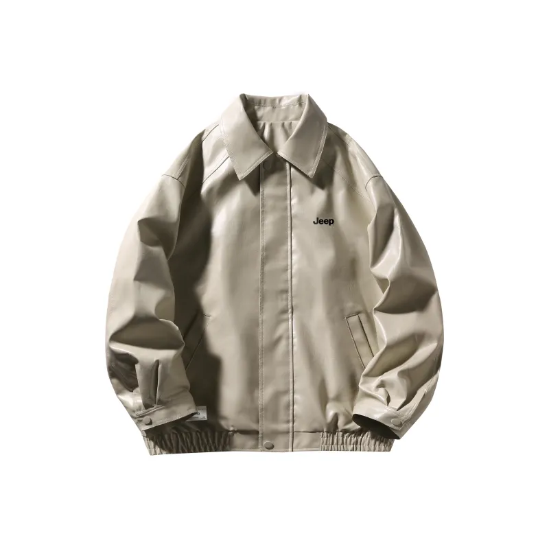 Jeep Leather Jackets Unisex-2