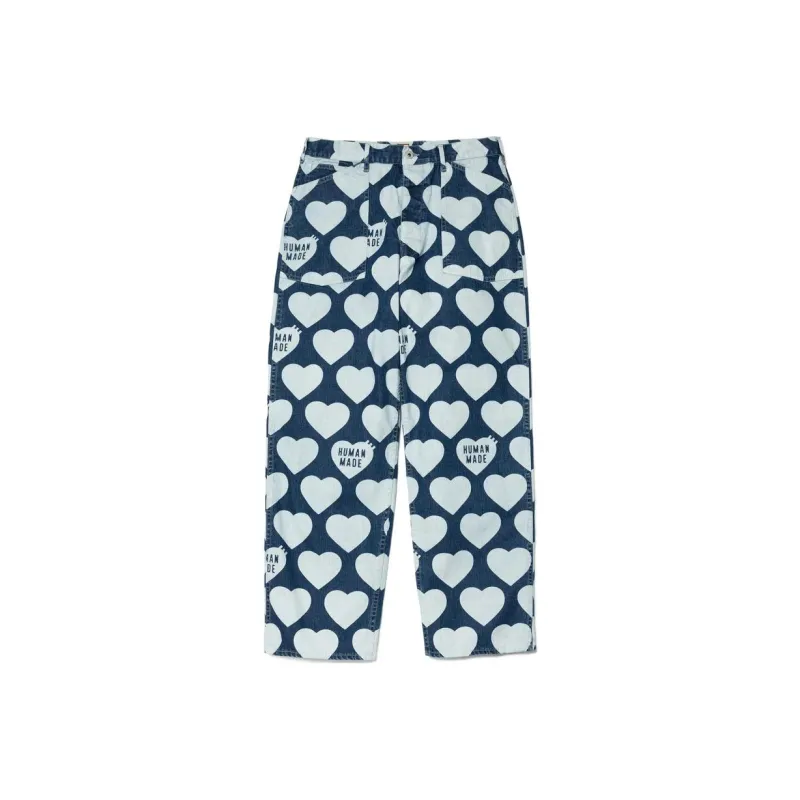 HUMAN MADE Heart Baggy Denim Pants-0