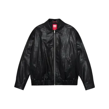 REDCHARCOAL Leather Jackets Unisex Black
