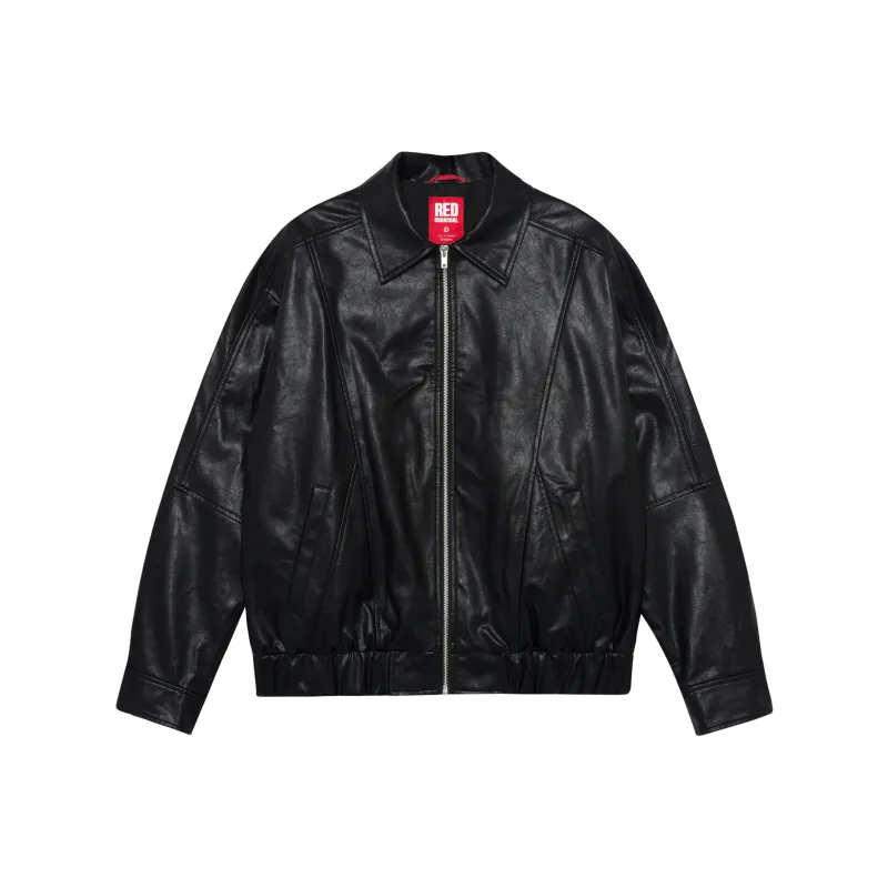 REDCHARCOAL Leather Jackets Unisex Black-0