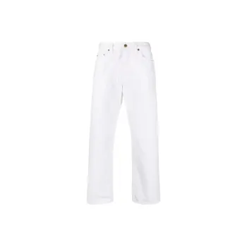Golden Goose Mid Rise Distressed Hem Jeans