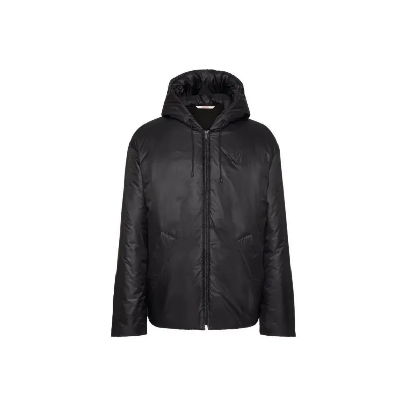 Valentino Jackets Coats Men's Black-0