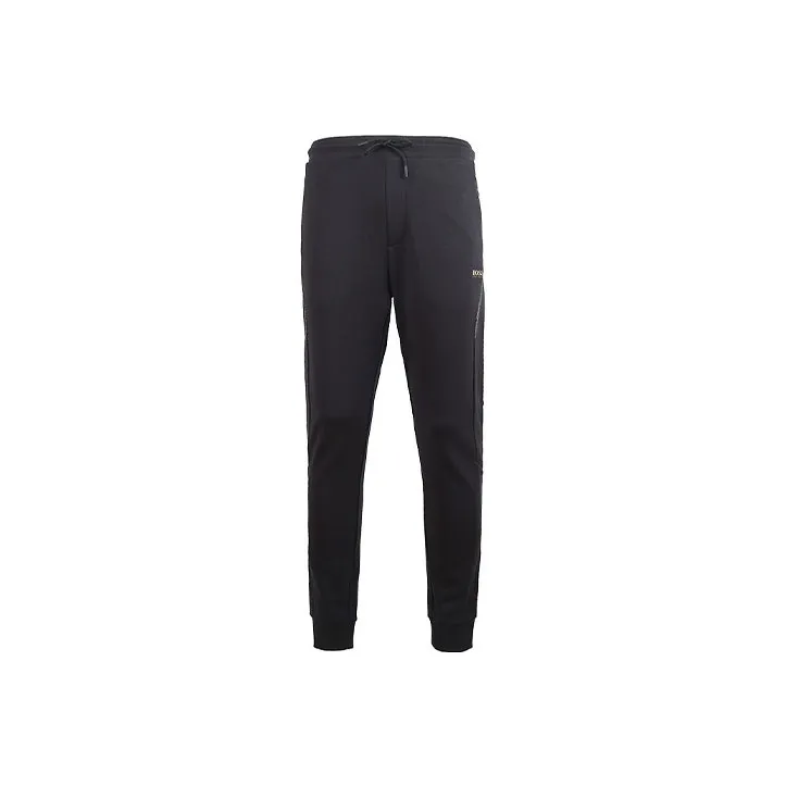 HUGO BOSS Knitted Sweatpants Men's Black-0