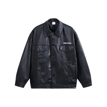 SUPERMOON Leather Jackets Unisex