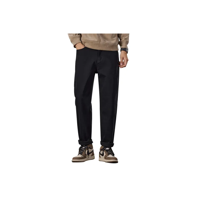 FASTFISH Jeans Unisex Black-0