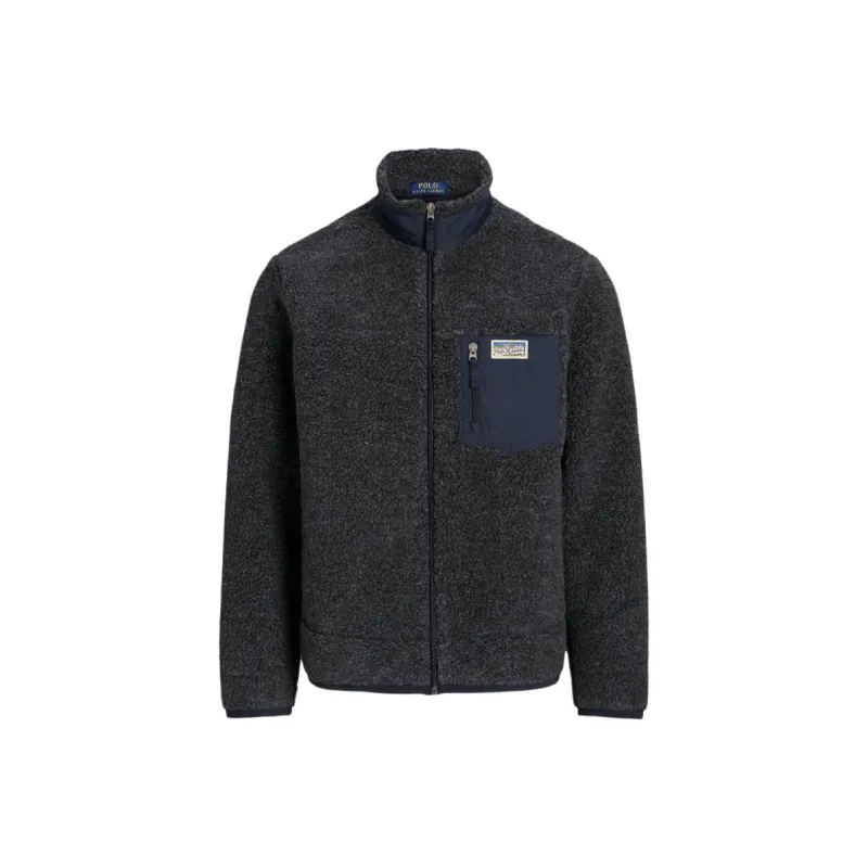 Polo Ralph Lauren High neck Brushed effect Cardigan-0