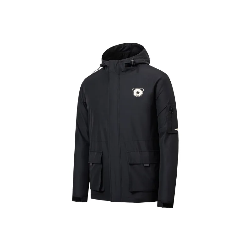 Erke Trench Coat Men's Jet Black-0