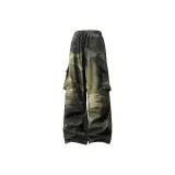 Green Camouflage Fleece-Lined