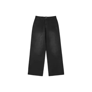CLOT Jeans Men Washed Black