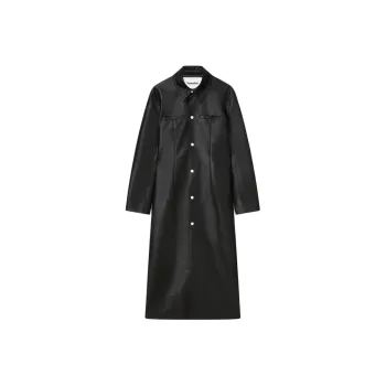 NANUSHKA Leather Jacket Men's Black