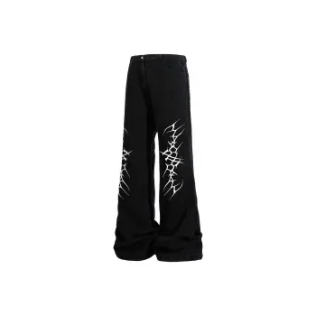 VXOXV Jeans Unisex Black