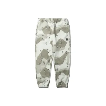 Alpha Industries Straight Casual Pants Unisex White