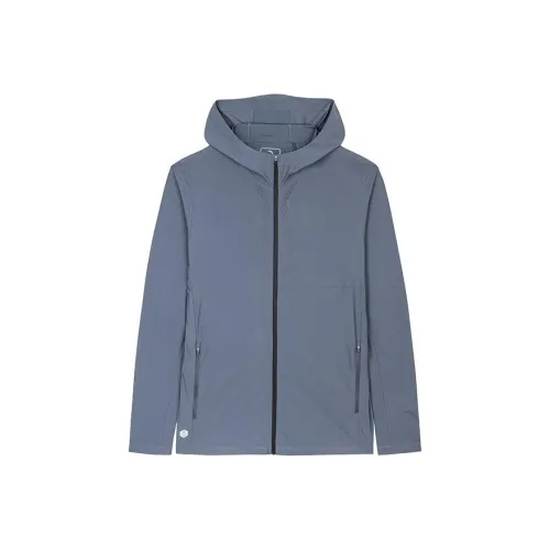 Anta Variety Training Collection Trench Coat Men's Men's Gray
