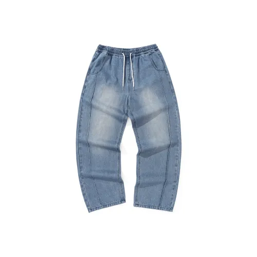 Bt Straight Jeans Unisex Denim Blue