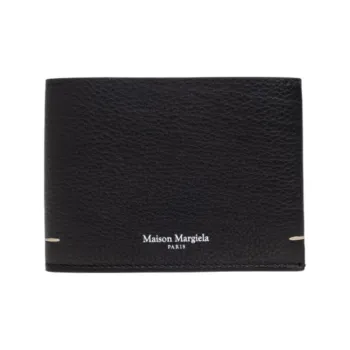 Maison Margiela Leather Card Holder Unisex Black