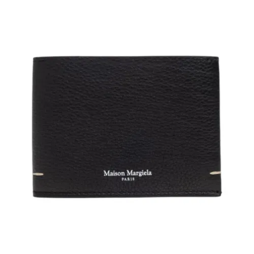 Maison Margiela Leather Card Holder Unisex Black