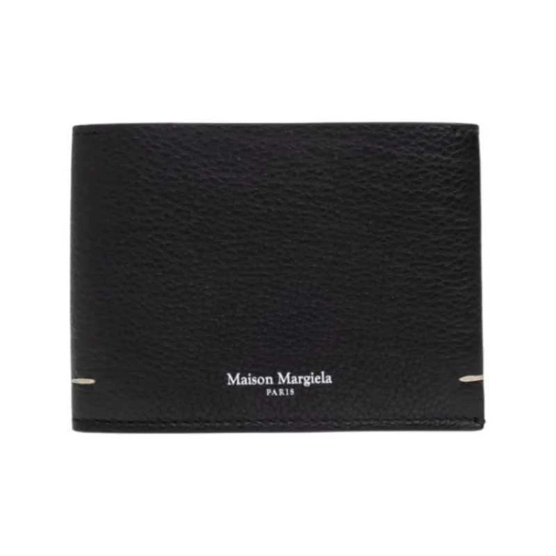 Maison Margiela Leather Card Holder Unisex Black-0