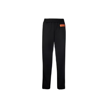 HERON PRESTON Knitted Sweatpants Men Black