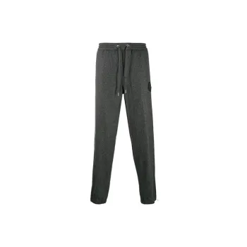 Moncler Knitted Sweatpants Men Gray
