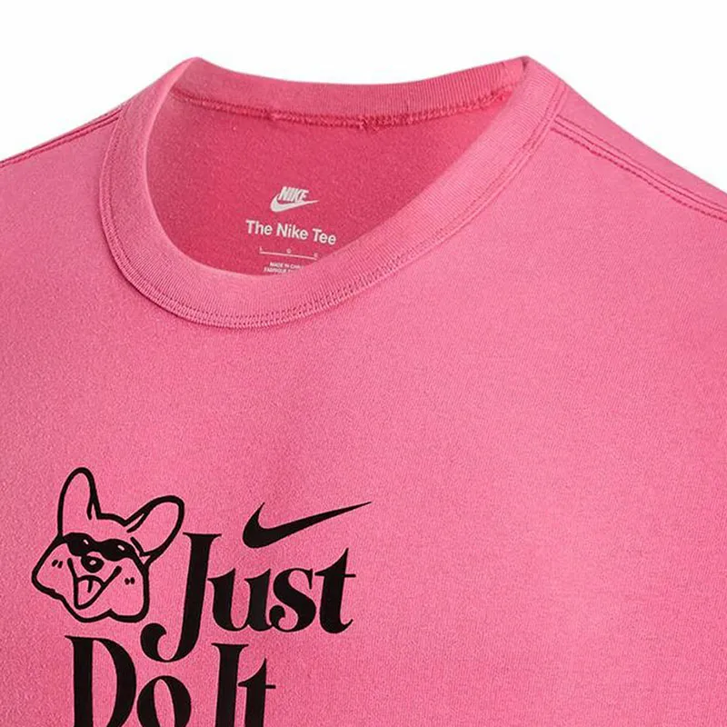 Nike Set in Sleeve T Shirt Men's Pink-1