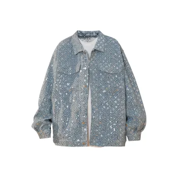 T IRA Jackets Coats Unisex Prussian Blue
