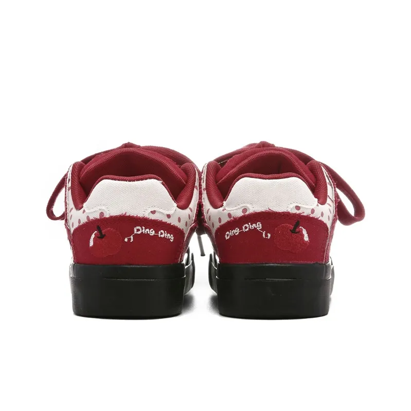 PIPI PURPLE Low Top Skateboard Shoes Women's-13