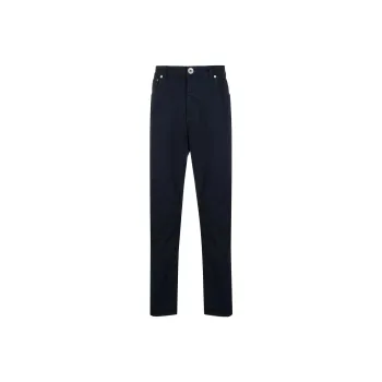 Brunello Cucinelli Logo Patch Straight Leg Jeans