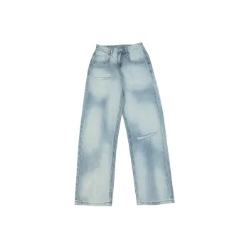 FAIRWHALE Jeans Unisex Light Blue