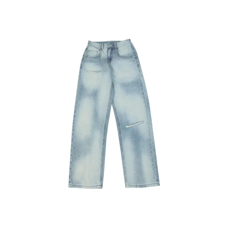 FAIRWHALE Jeans Unisex Light Blue-0