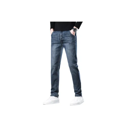 Tonlion Jeans Unisex Blue Gray