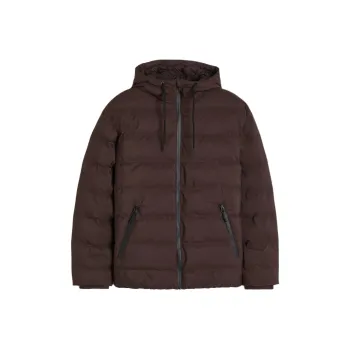 H&M Puffer Jackets Men Brown