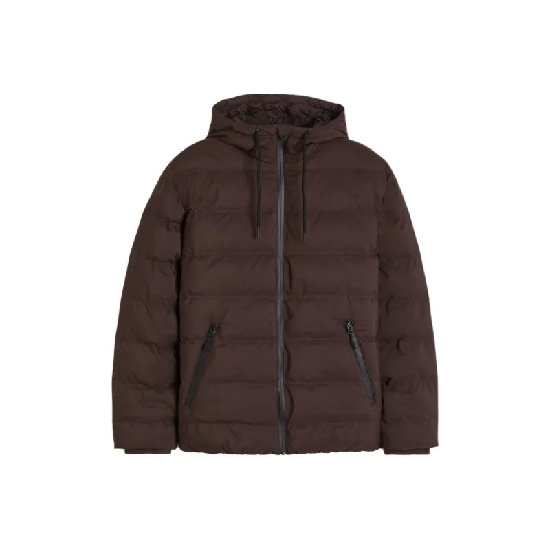 H&M Puffer Jackets Men Brown-0