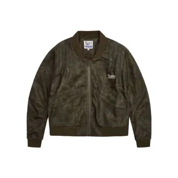 TEKABLU Leather Jacket Unisex Graphite Green