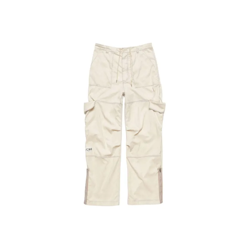 Acne Studios Logo Patch Cargo Trousers-0