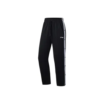 LiNing Sports Basketball Collection Knitted Sports Pants Men's Black