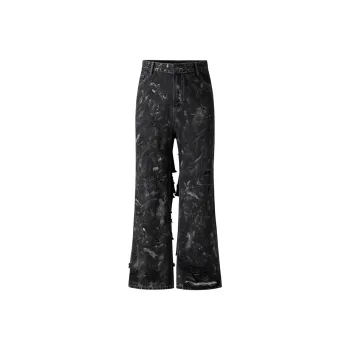 Zanzas Jeans Unisex Black Gray